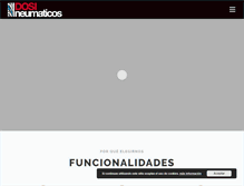 Tablet Screenshot of neumaticosdosi.com
